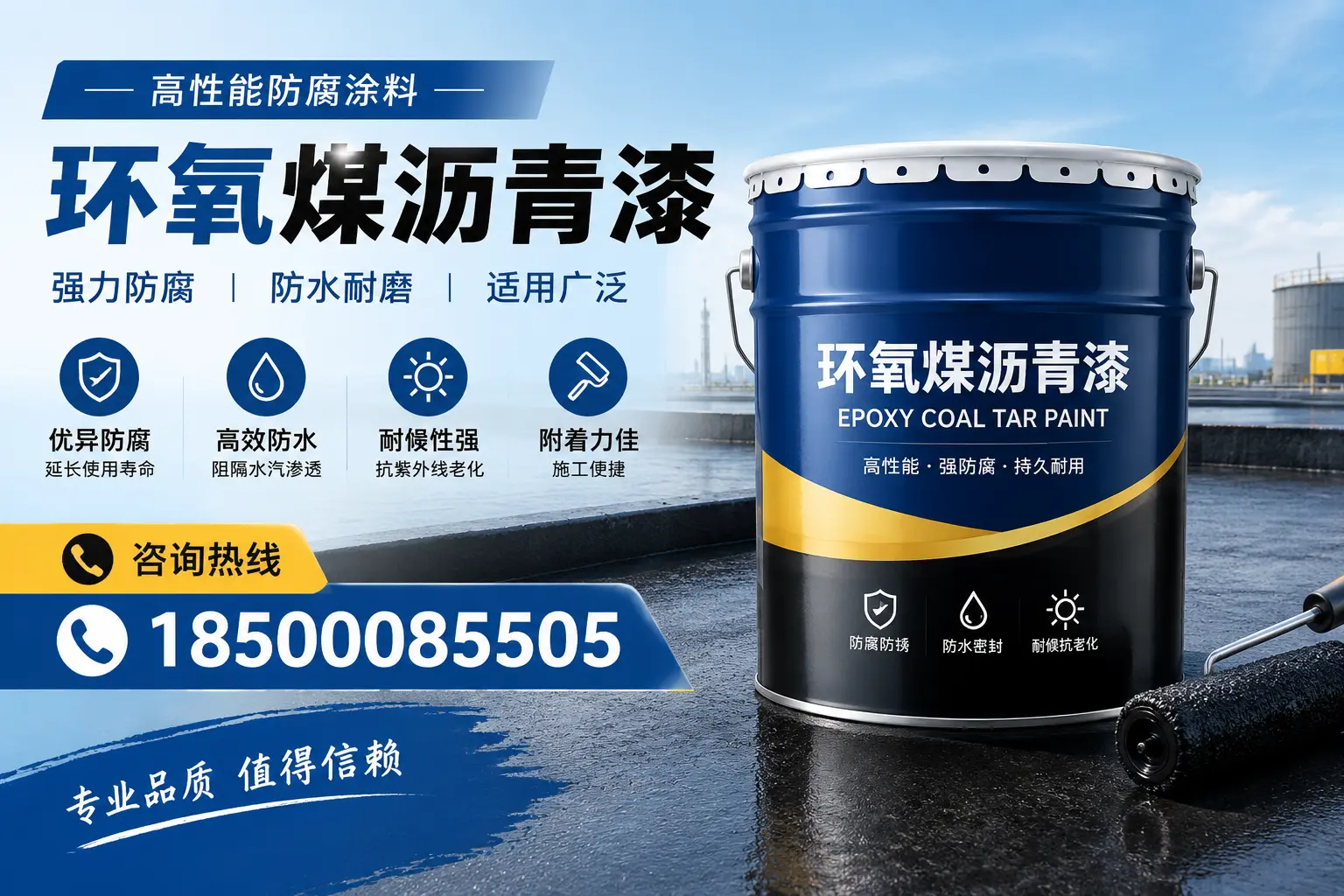 环氧煤沥青漆的主要成分与功能，叶集用户深度了解